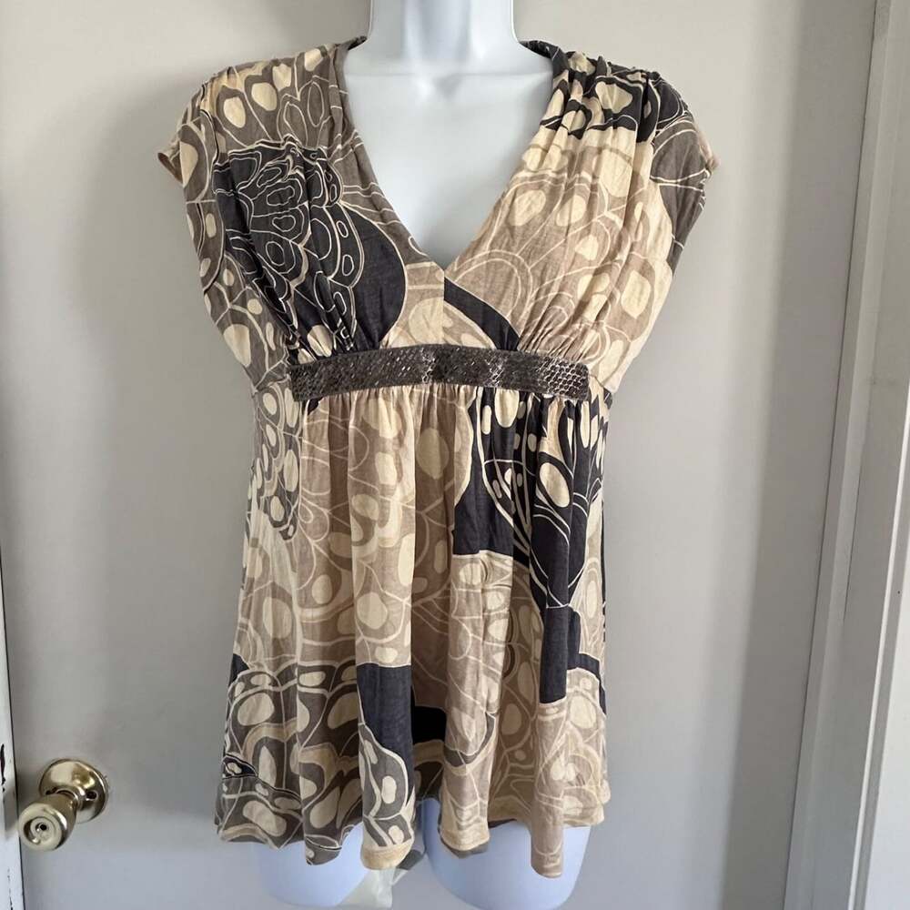 Express Women's Top Size Small sleeveless multicolored